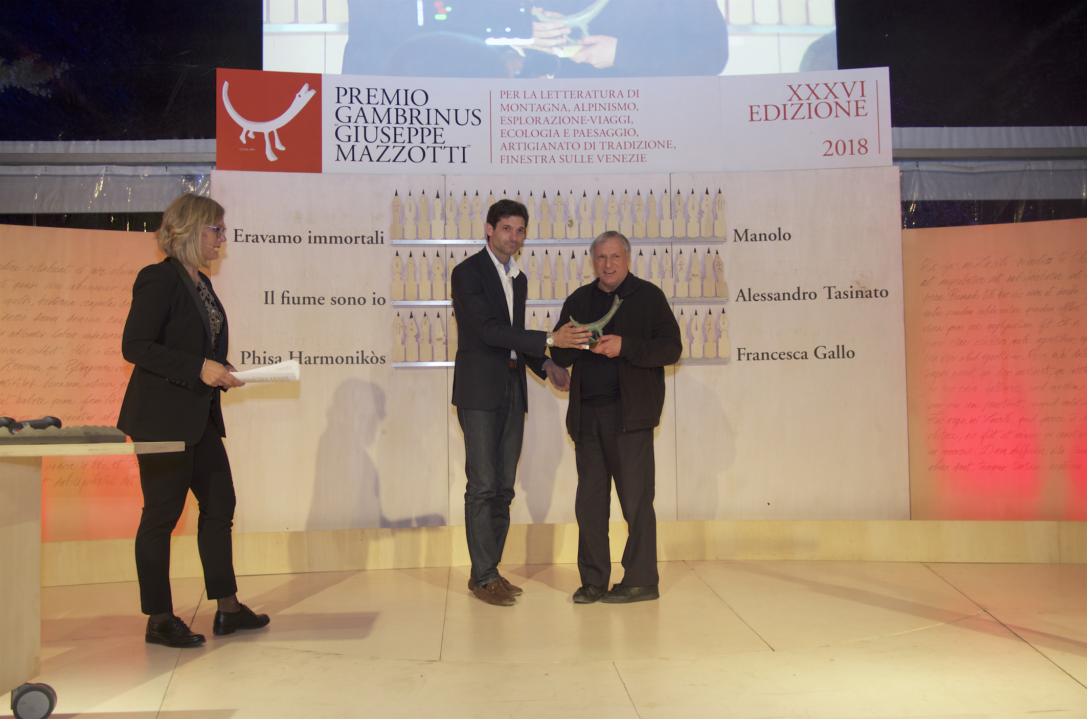 Valcucine premia Don Luigi Ciotti