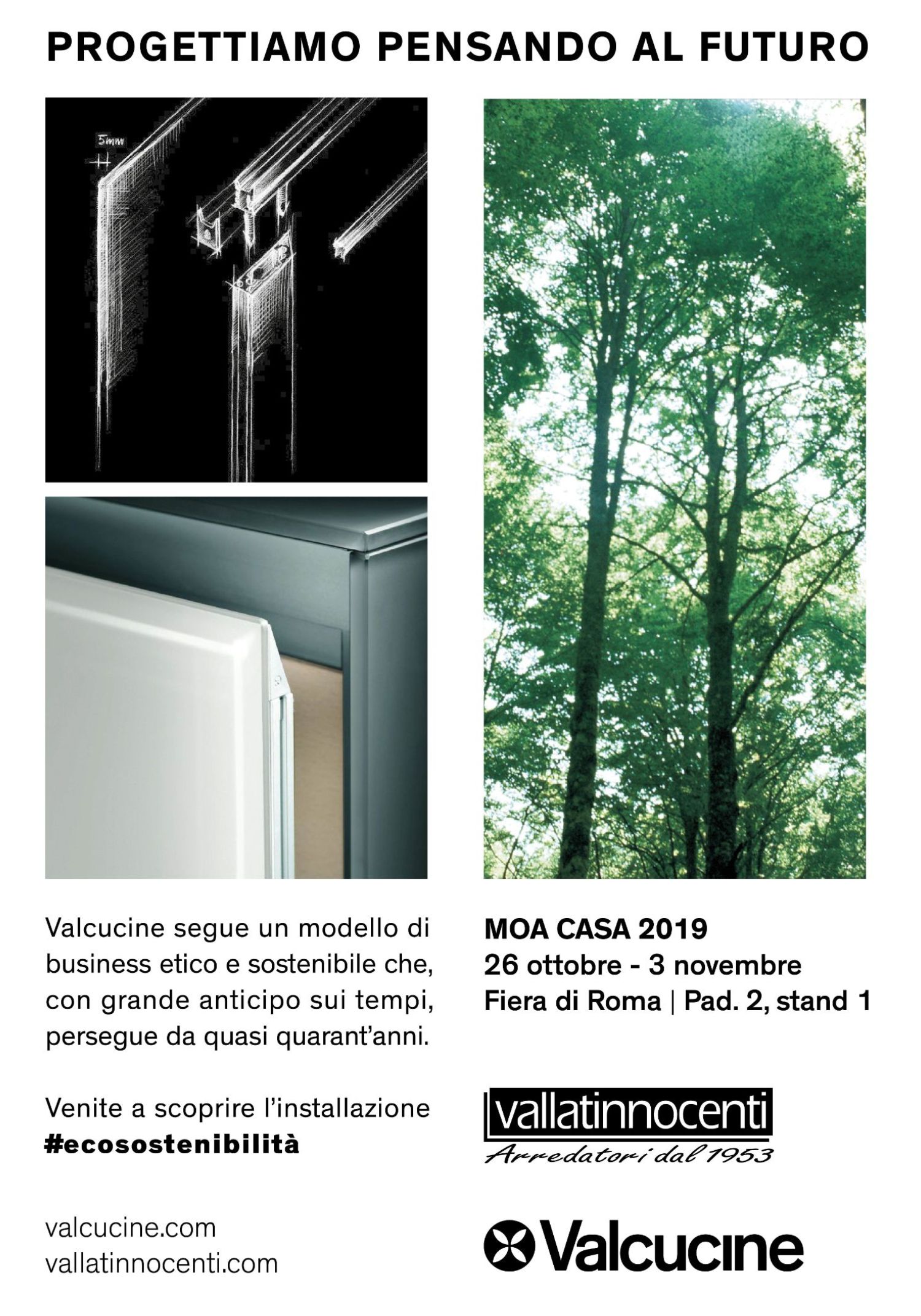 INVITO_Valcucine e Vallati Innocenti al Moa Casa di Roma