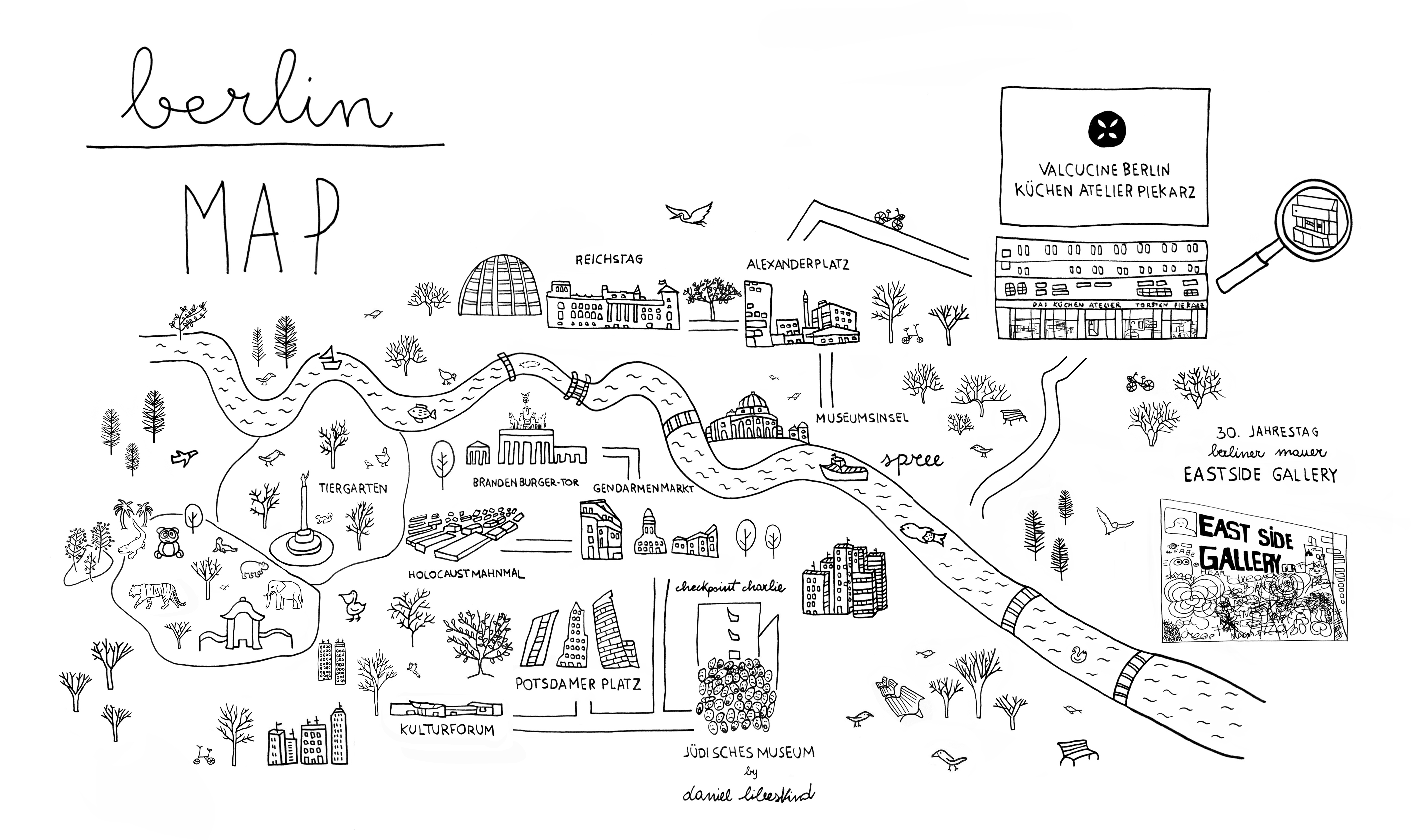 VALCUCINE BERLIN MAP